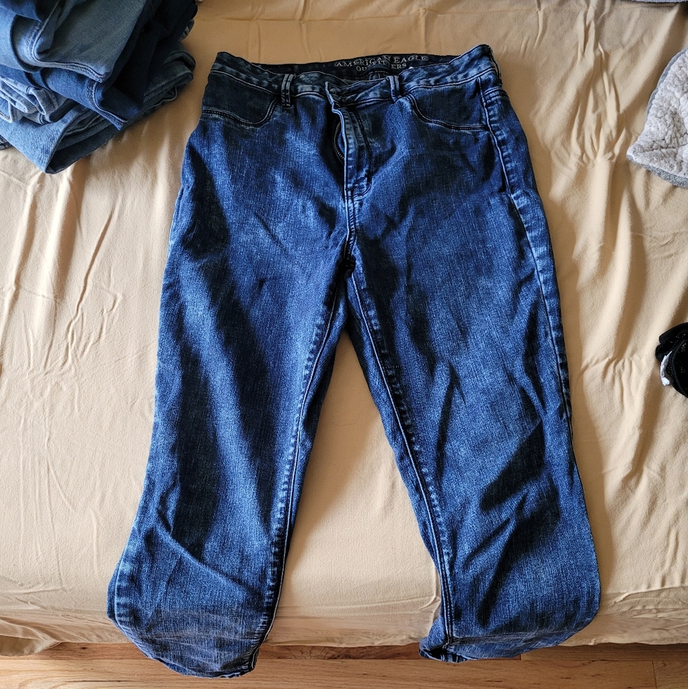 American eagle sky high jegging